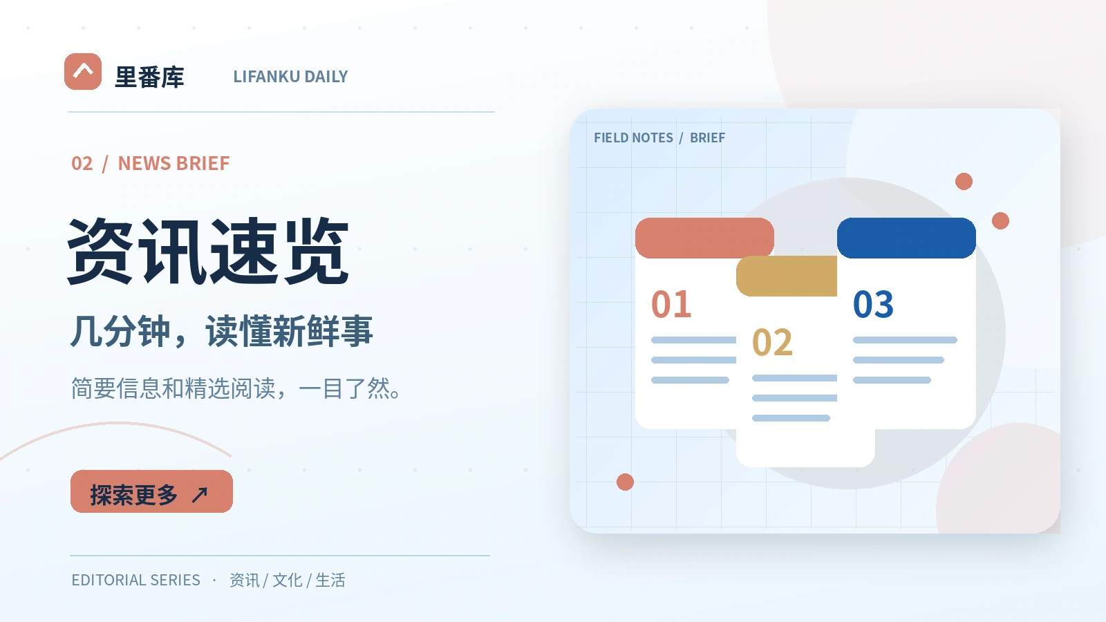 一分钟简报为什么需要资料链接